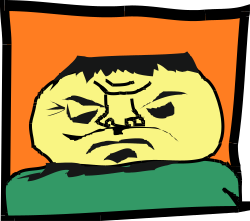 Cartoon Man Face Clipart - Unique Expressions for Your Projects