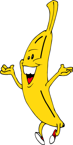 Dancing Banana Clipart: Fun and Whimsical Character