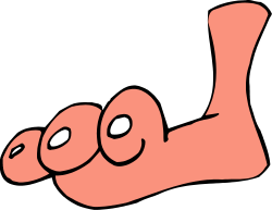 Cartoon Character with Big Nose - Whimsical Clipart for Fun Designs