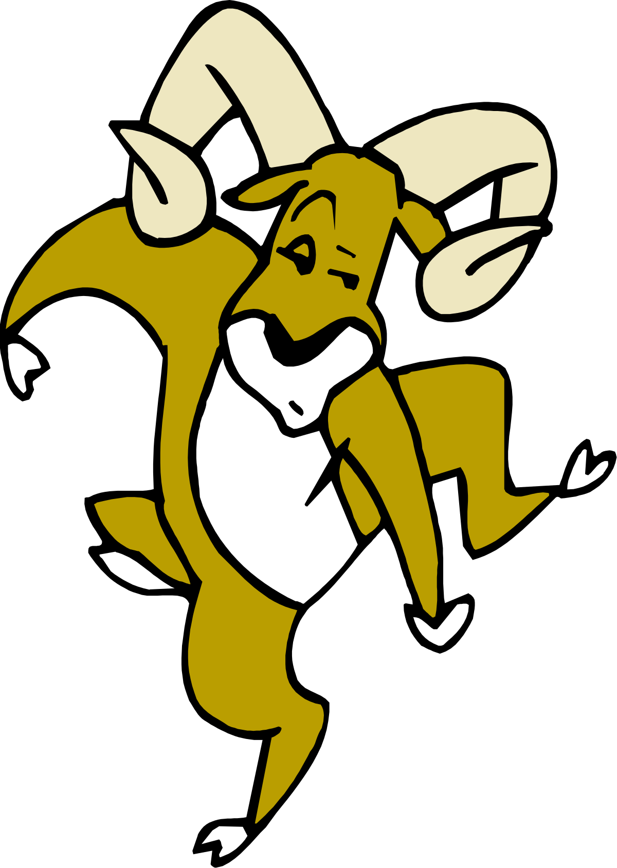 Cartoon Dog with Bow - Adorable Clipart for Your Projects