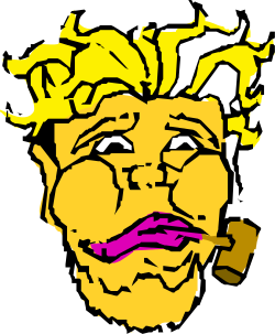 Man with Pink Nose Clipart - Unique and Fun Illustrations