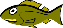 Fish Wearing a Hat Clipart - Fun and Quirky Graphics