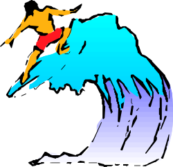 World Map Clipart in Red and Blue Colors - Perfect for Designs