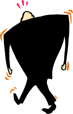 Black Background with Vibrant Orange and Pink Cons Clipart
