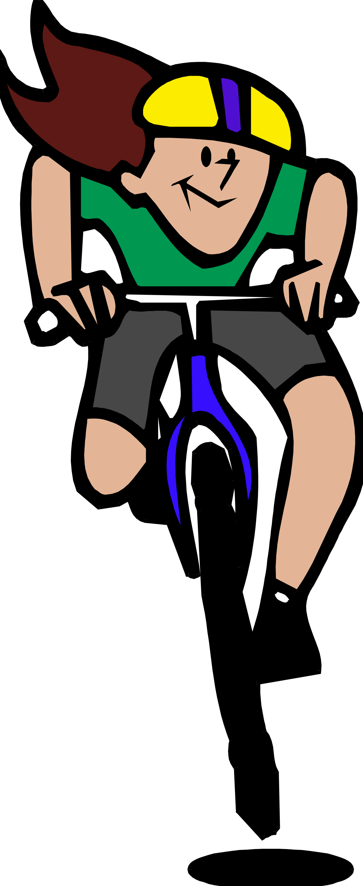 a cartoon character with a gun clip art png transparent Cartoon Character Holding a Gun - Vibrant Clipart for Dynamic Visuals
