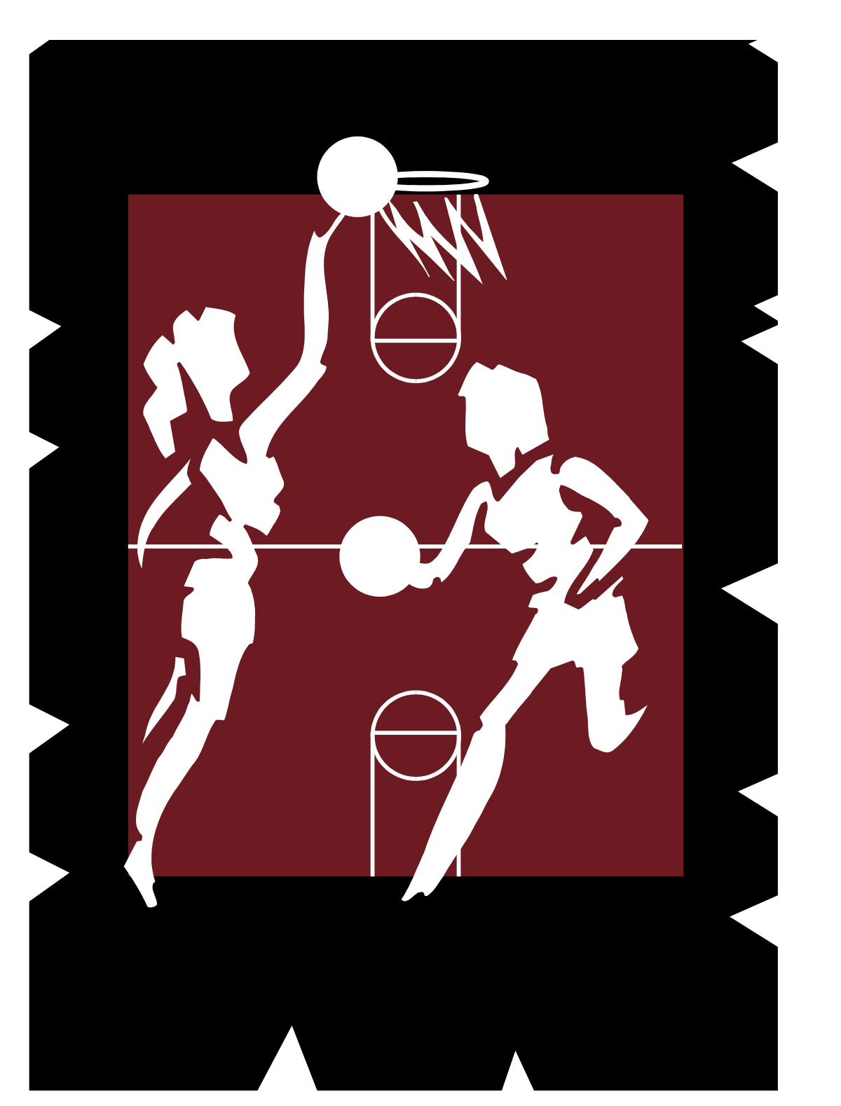 the logo for the basketball team clip art png transparent Basketball Team Logo Clipart: Dynamic and Bold Designs