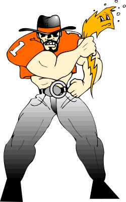 Baseball Player Clipart: Man in Uniform Holding Bat