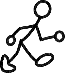 Circle Clipart - Black and White Graphic for Versatile Use