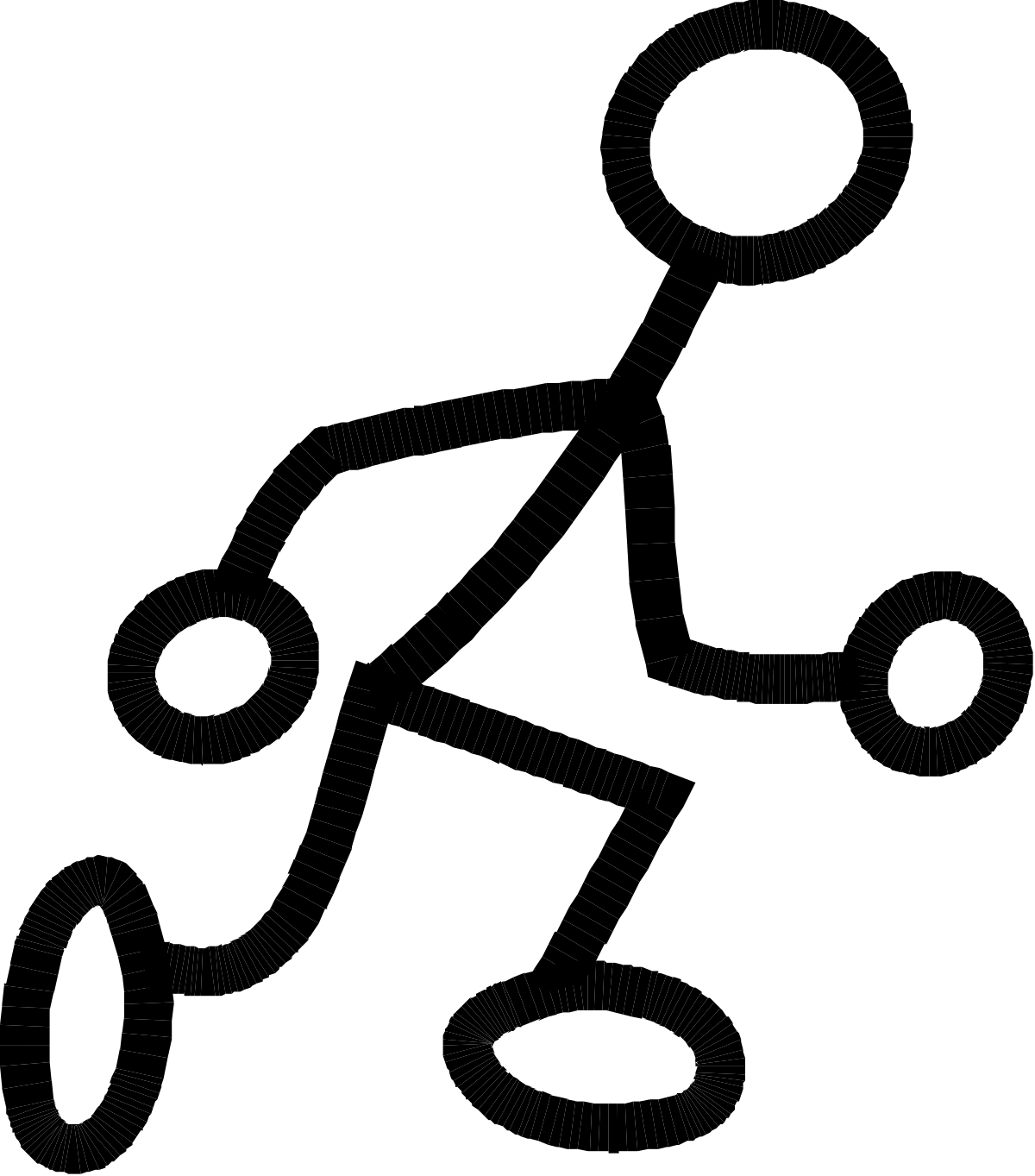 Black and White Polka Dot Pattern - Stylish Clipart Backgrounds