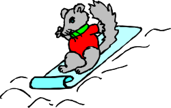 Mouse Clipart - Black and White Design for Creative Projects