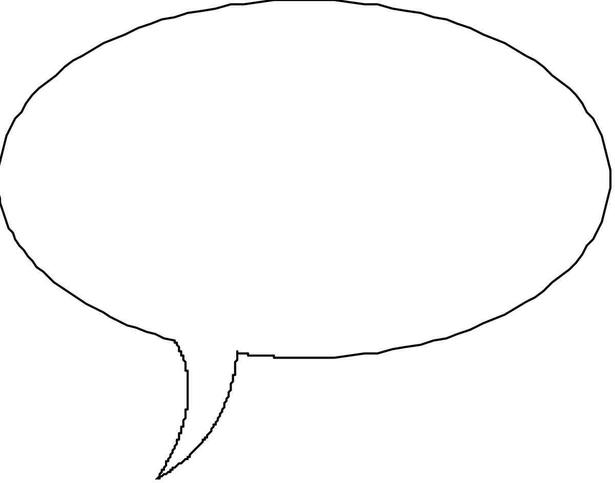 Speech Bubble Clipart - Versatile Communication Icons