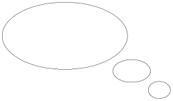 Speech Bubble Clipart - White Bubble for Creative Communication