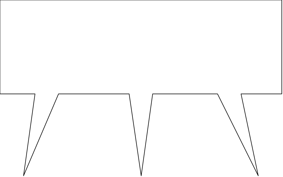 White Table on Black Background Clipart - Modern Minimalist Design