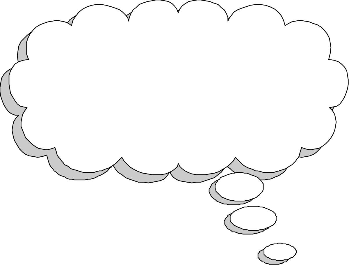 Speech Bubble Clipart on White Background for Communication and Expression