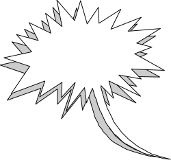 Comic Speech Bubble Clipart for Fun Visual Communication