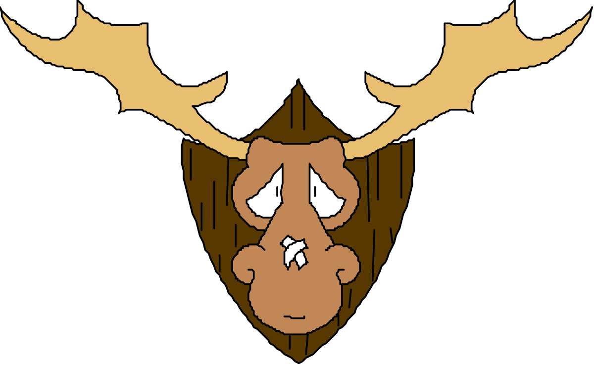 Moose Head Clipart: Captivating Antlered Artwork for Diverse Uses