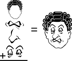 Black and White Clown Clipart for Fun and Festive Designs