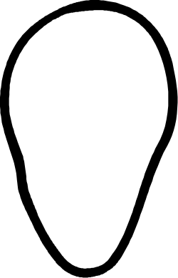 Silhouette of a Man's Head Clipart for Creative Projects