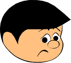 Sad Cat Clipart: Adorable Feline with a Melancholic Expression