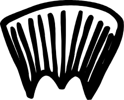 Chef Hat Silhouette Clipart - Black and White Culinary Art