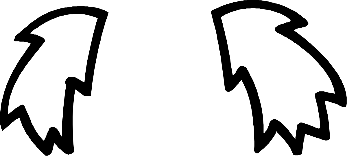 Penguins Silhouetted Against Each Other - Stunning Clipart Collection