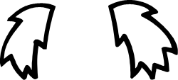 Penguins Silhouetted Against Each Other - Stunning Clipart Collection