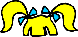 Yellow and Blue Angel Wings Clipart for Fun Projects