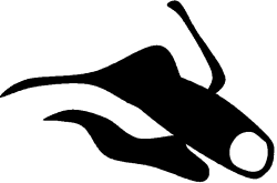 Apple Logo with 'S' Emblem - Unique Clipart Design