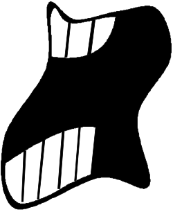 Black and White S Logo Clipart - Versatile Monochrome Design