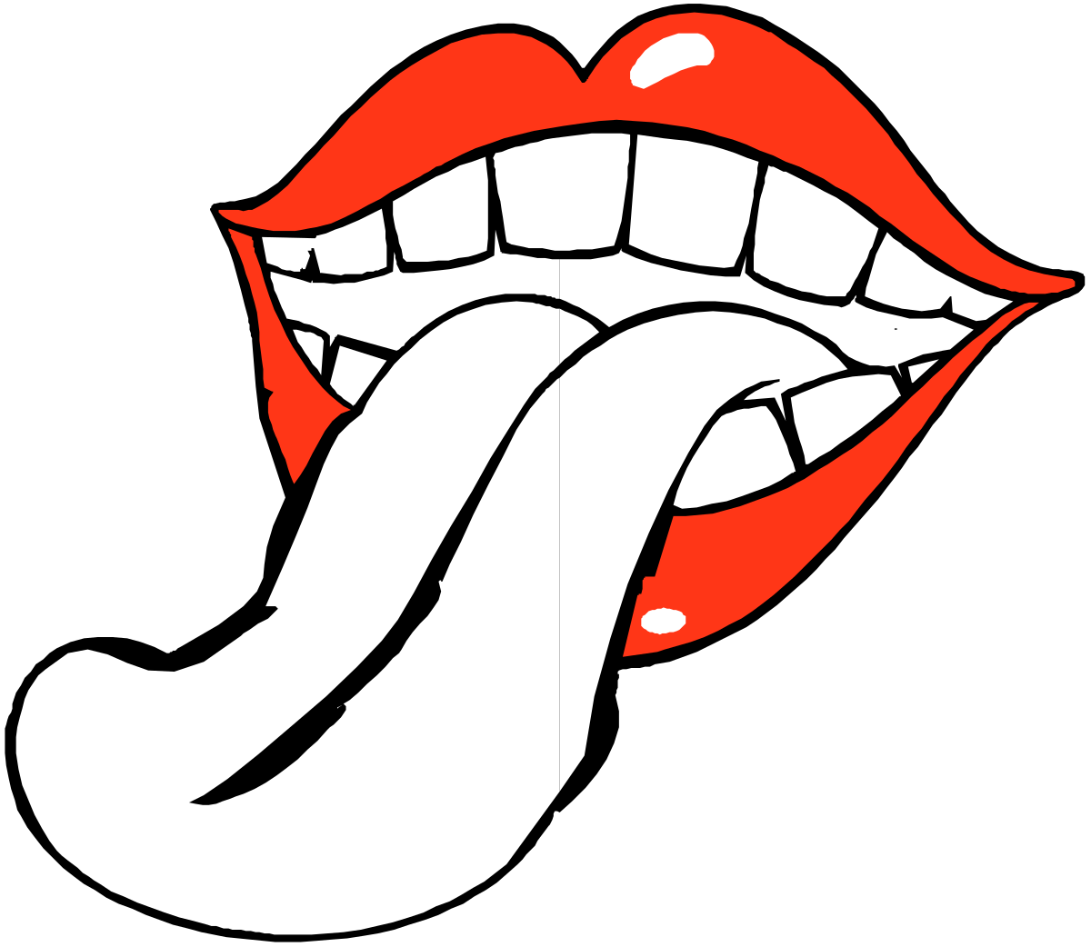 Red Lips Clipart for Vibrant Designs