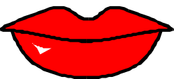 Red Lips Clipart: Bold and Stylish SVG Graphics