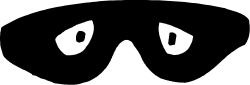 Cat's Eyes Clipart: Striking Black and White Visuals