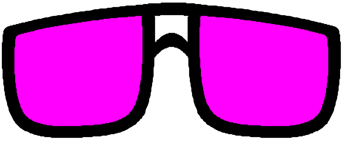 a pink logo with two black squares clip art png transparent Pink Logo with Black Squares - Modern Clipart Design