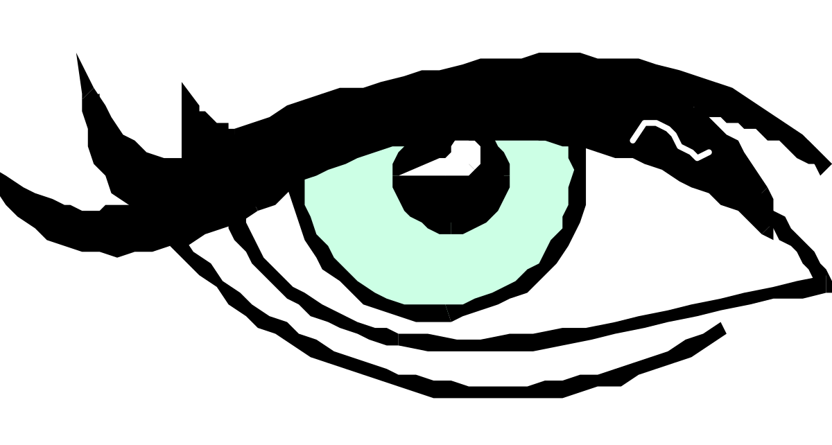 Black and White Cat Eye Clipart for Unique Designs