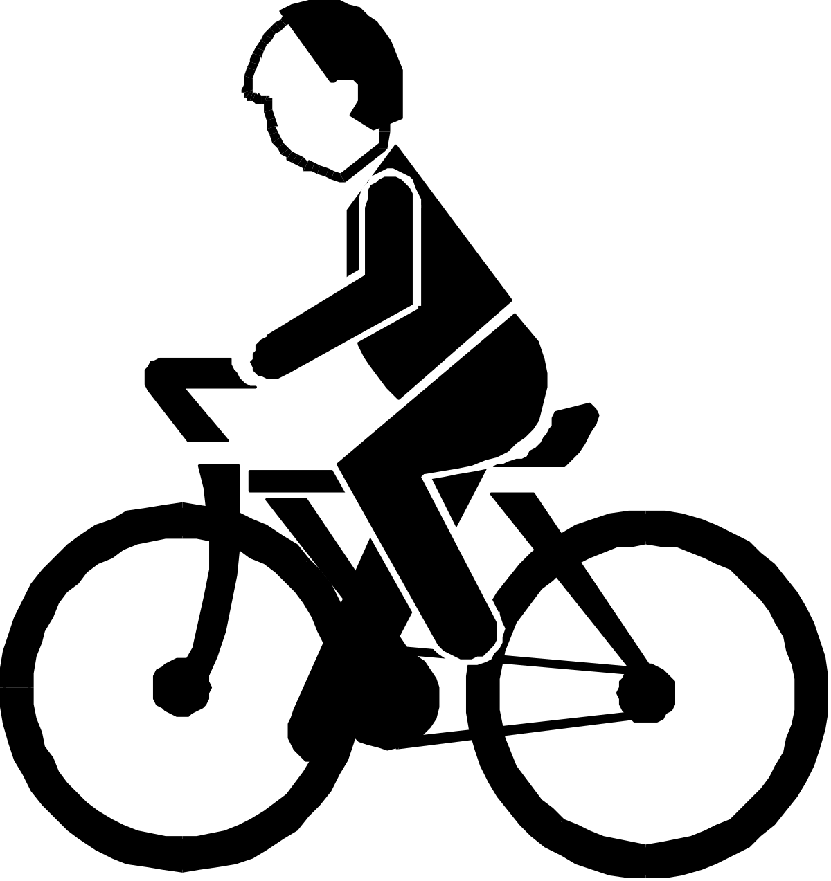 White Arrow Icon on Black Background - Distinctive Clipart for Directional Needs