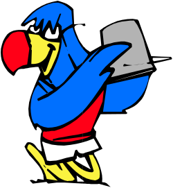 Man in Blue Shirt and Red Hat Clipart - Stylish and Versatile Visuals