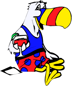Dog with Ball Clipart - Fun Cartoon Style Illustration