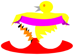 Cartoons,Cartbird,CBIRD041 clipart