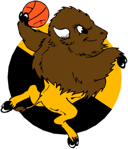 Cartoon Bear Playing Basketball - Fun Clipart for Kids