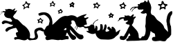 Black and White Group of People Clipart for Creative Uses