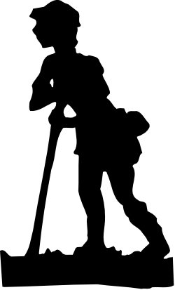 Silhouette of a Man and Woman Clipart - Versatile and Dynamic Visuals