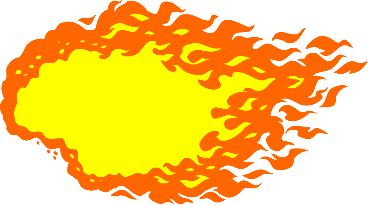a fireball with flames on it clip art png transparent Fireball Clipart with Flames - Vibrant SVG Graphics for Dynamic Designs