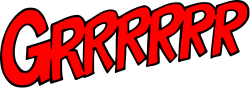 Garp Logo Clipart: Eye-Catching Red and Black Design