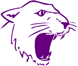 Purple Panther Head Clipart: Bold and Striking Visuals