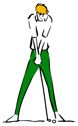 Green and Black Silhouette of a Man - Perfect for Visual Projects