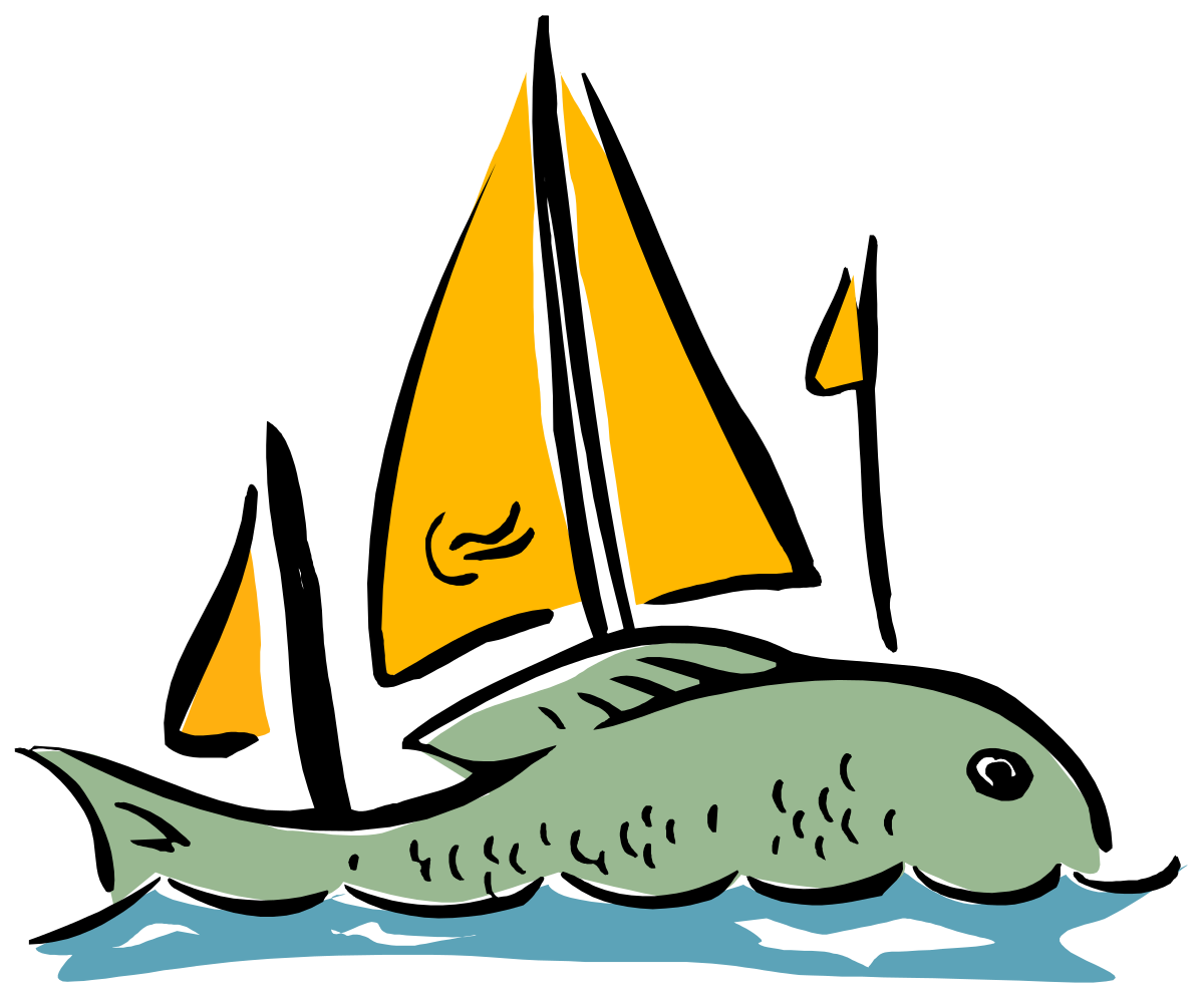 Sailfish Clipart: Unique Fish with Sail Design for Creative Projects