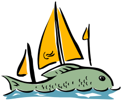 Sailfish Clipart: Unique Fish with Sail Design for Creative Projects