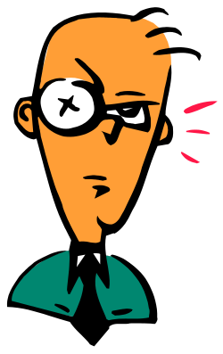 Man with Glasses and Tie Clipart - Professional and Stylish Illustrations