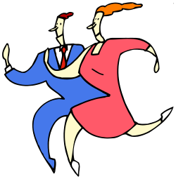 Couple Dancing Clipart - Joyful Moments and Romantic Celebrations