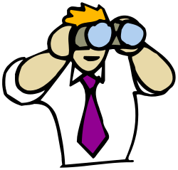 Stylish Man in Tie and Sunglasses Clipart for Your Projects